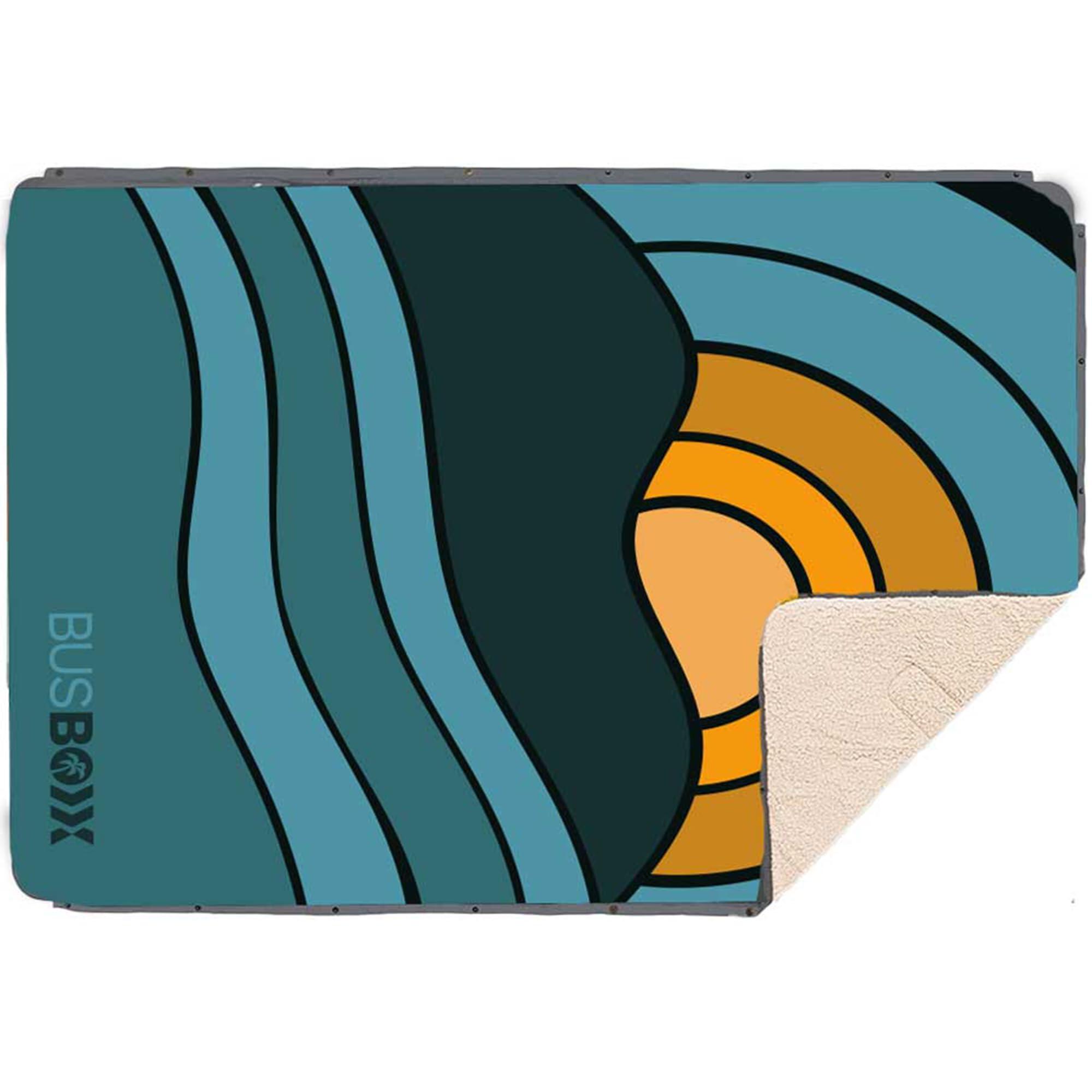 BUS-BOXX Camping Decke VOITED x BUSBOXX „Sunrise Blue“