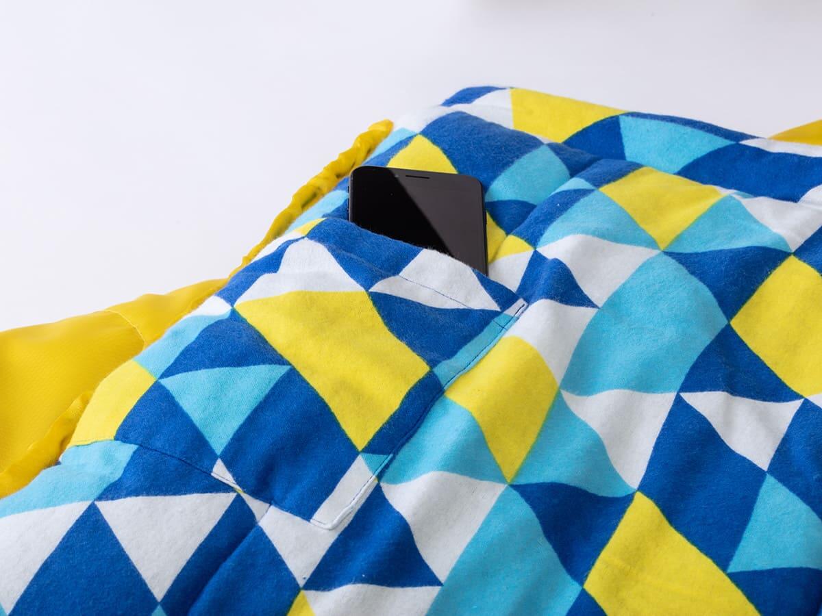 Tweedehands - Slaapzak Dundee - 220x80 cm - katoen flanel - Rits rechts 3/7