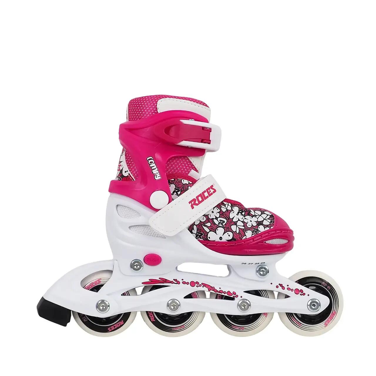 Rolki fitness dla dzieci Roces Compy X Girl regulowane 2/7