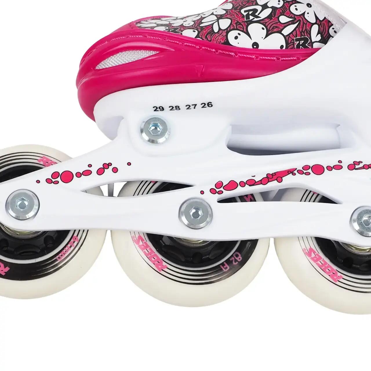 Rolki fitness dla dzieci Roces Compy X Girl regulowane 7/7