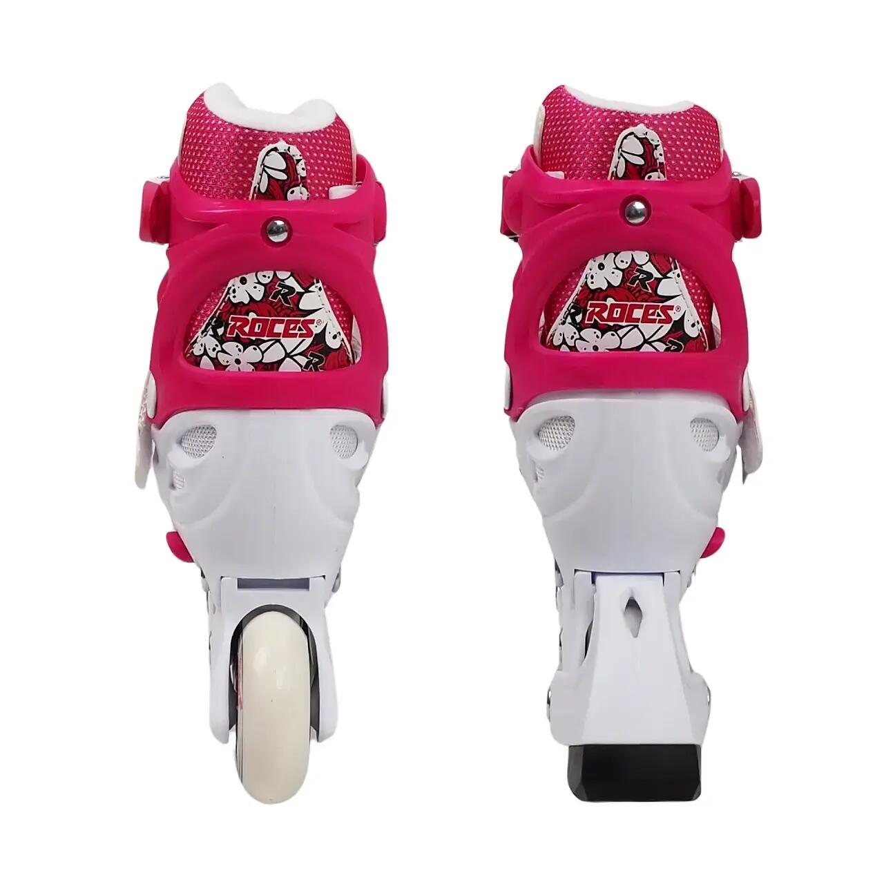 Rolki fitness dla dzieci Roces Compy X Girl regulowane 4/7
