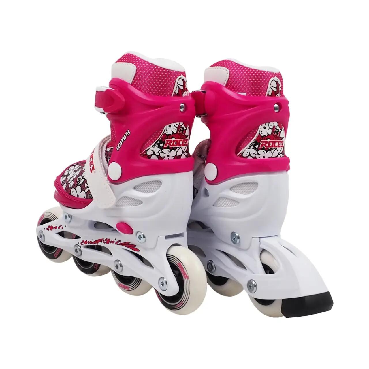 Rolki fitness dla dzieci Roces Compy X Girl regulowane 6/7