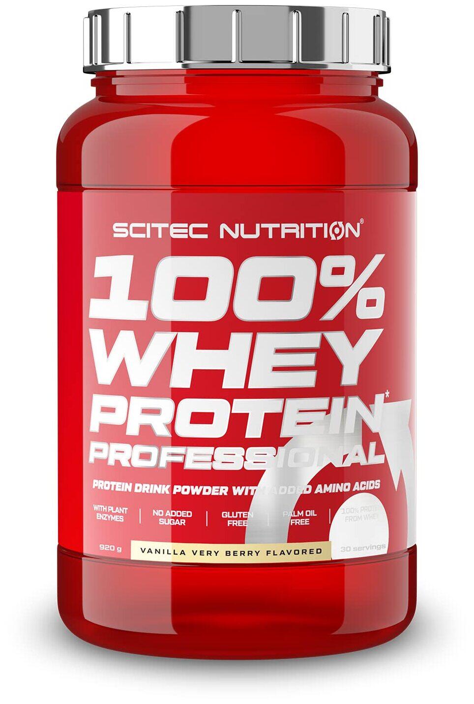 100 Whey Protein Professional 920 Gr Nuevo Cafe Helado de Scitec Nutrition 3/6