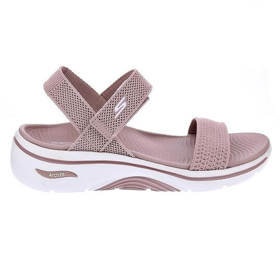 SANDALE Ergonomica FEMME Skechers Go Walk Arch Fit Sandal VIOLET