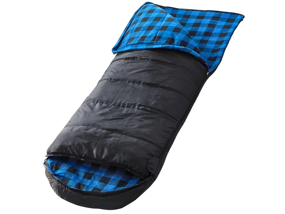 Sac de couchage Dundee - 220x80cm - camping - 3 saisons - jumelable - zip gauche 2/8