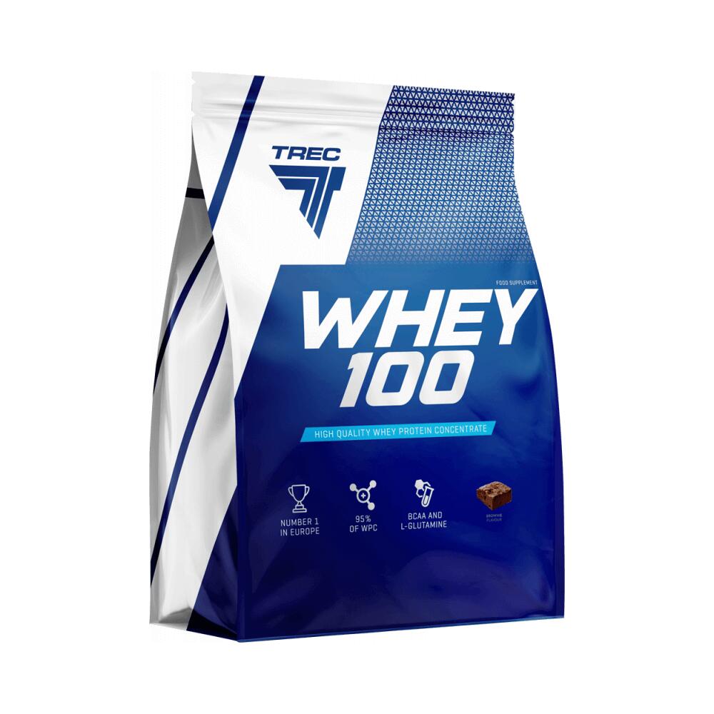 TREC NUTRITION Trec Nutrition Whey 100 (2275g) Brownie - Eiwitten - Wei-eiwit concentraat