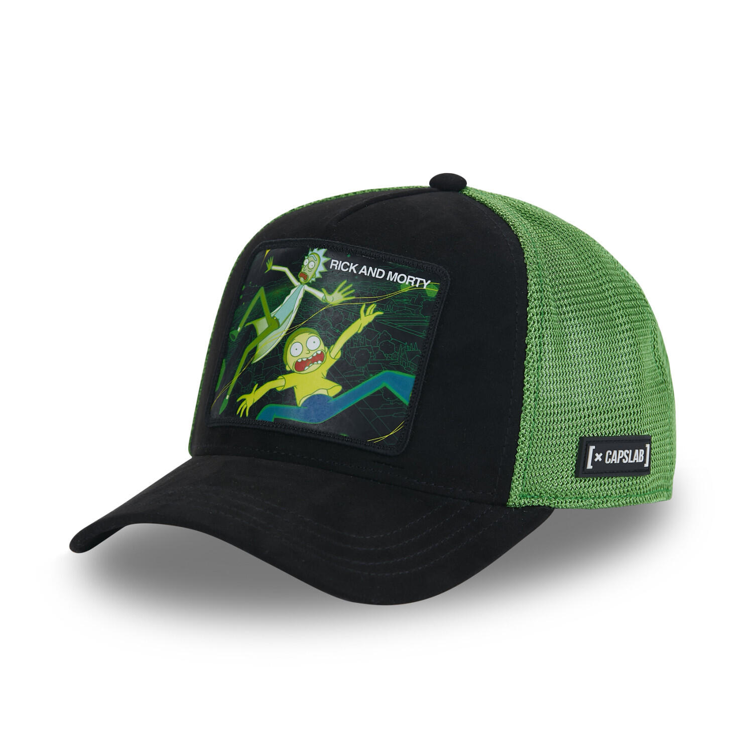 Casquette trucker avec filet finitons premium Rick et Morty 1/5