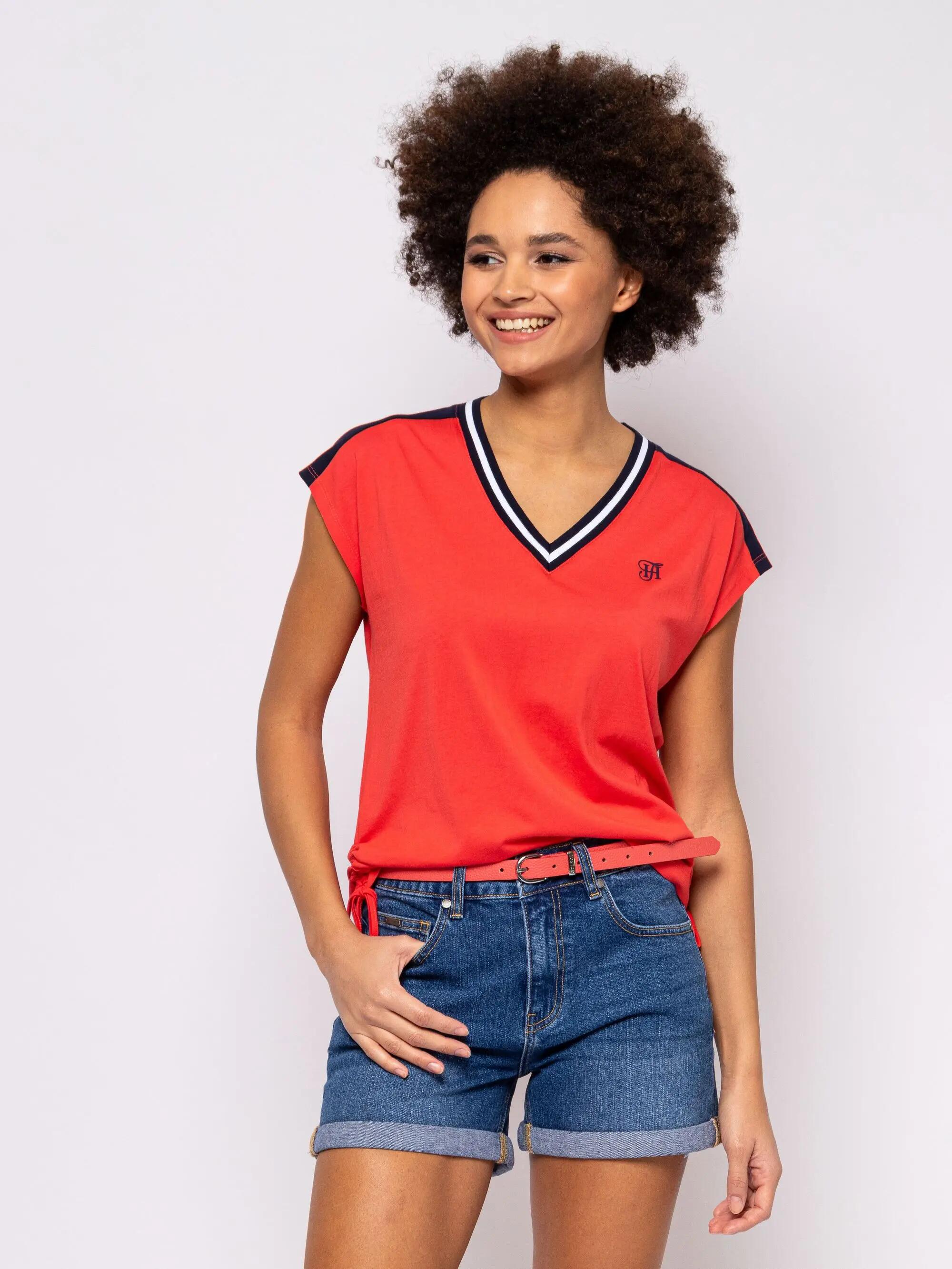 Pantaloni scurți din denim pentru femei WANDA24 4/5