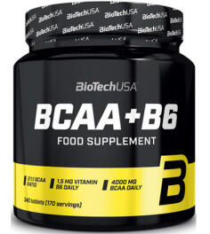 BCAA+B6 - 340 tabletas Biotech USA