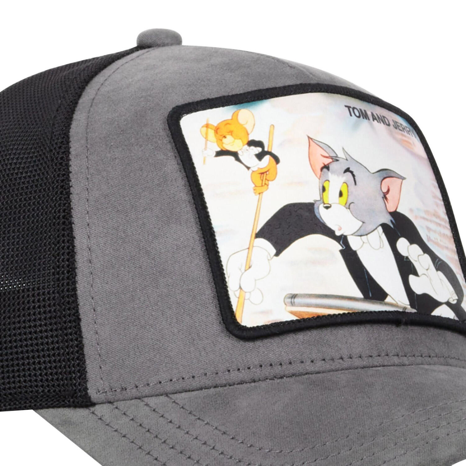 Casquette trucker avec filet finitions premium Tom et Jerry 2/5