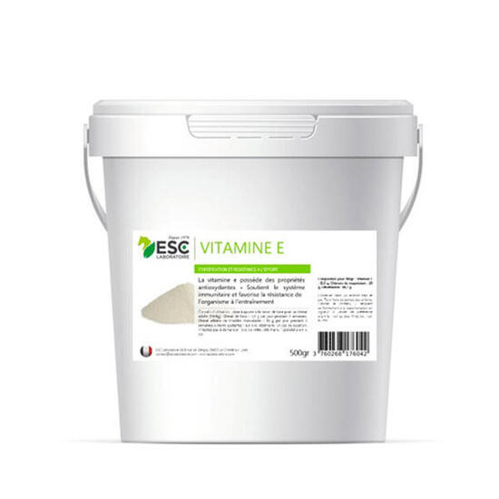 Système immunitaire & résistance à l'effort Vitamine E+ ESC Laboratoire 500g