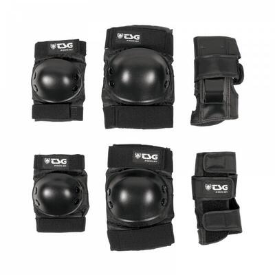 TSG jr skate-set nero taglia unica 760090-90-102
