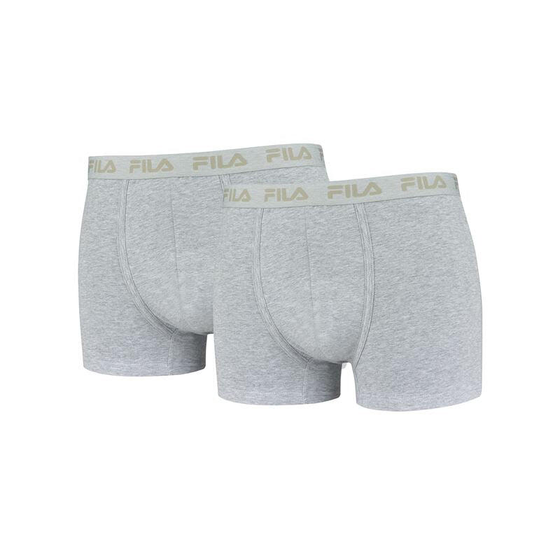 Fila bokserki męskie 2-pack, szare, S