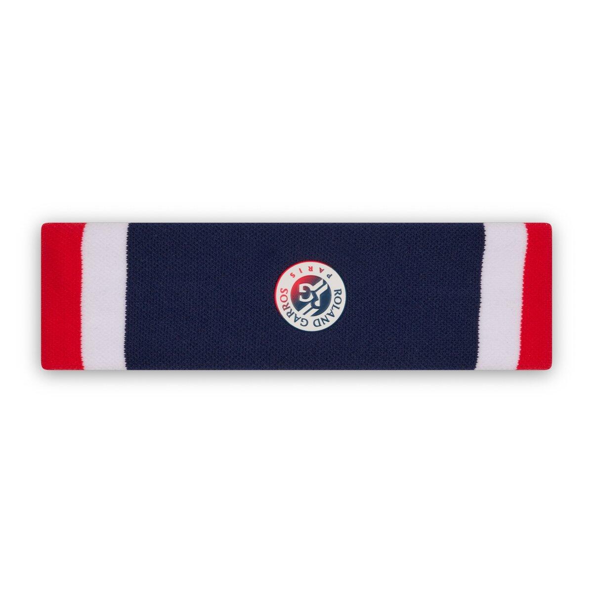 Bandeau de tennis Tricolore Roland-Garros - Multicolore 2/3