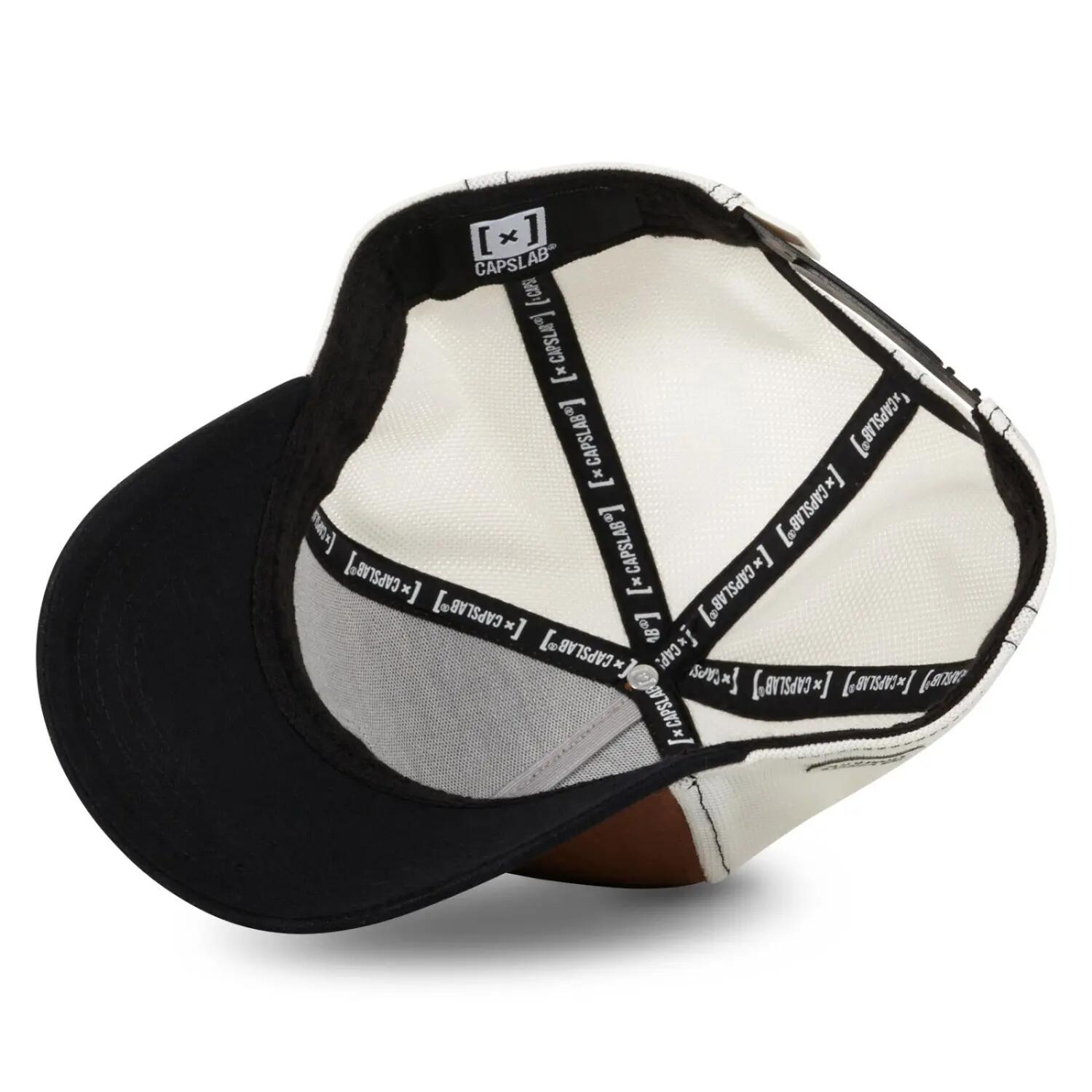 Casquette homme trucker effet bamboo finitions premium Mona chica 4/5