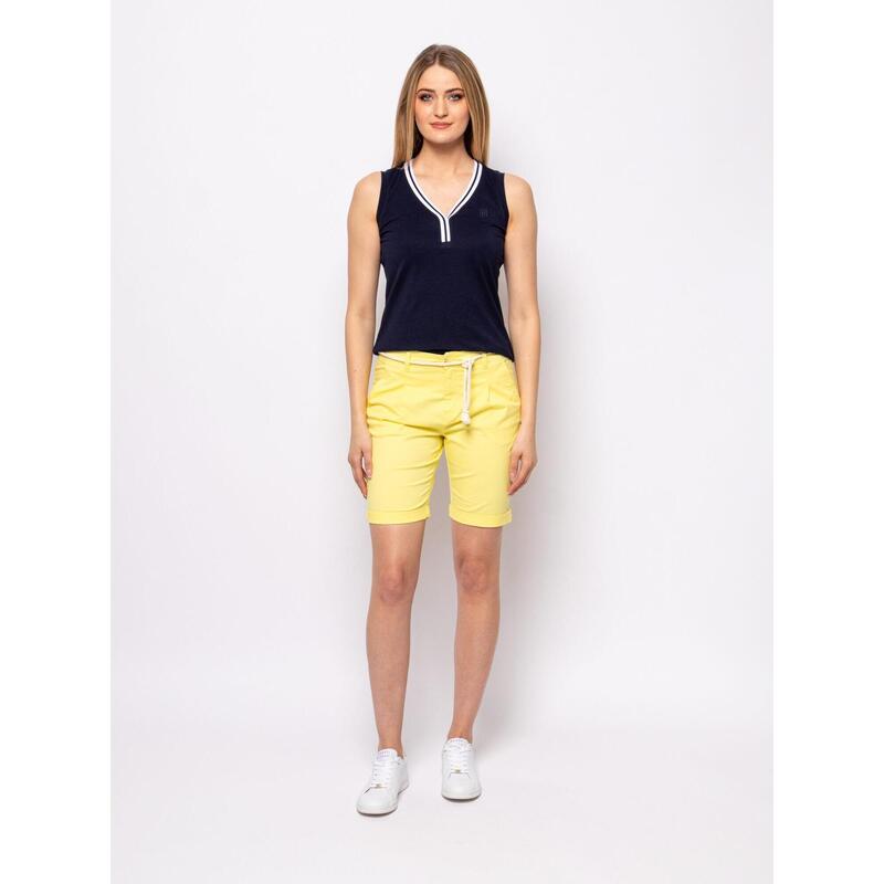 Pantaloni scurți din in pentru femei WENDY