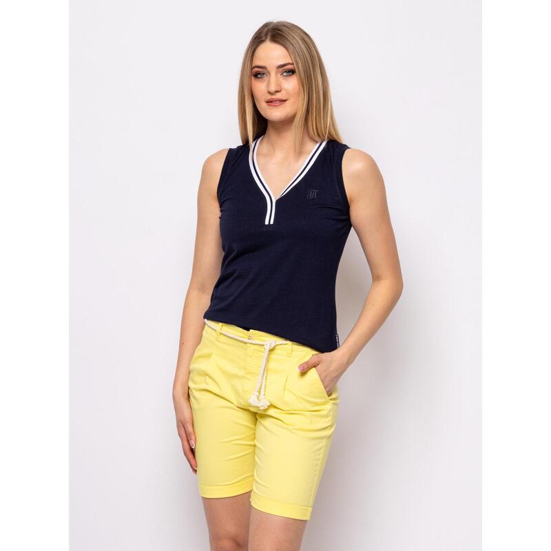 Pantaloni scurți din in pentru femei WENDY