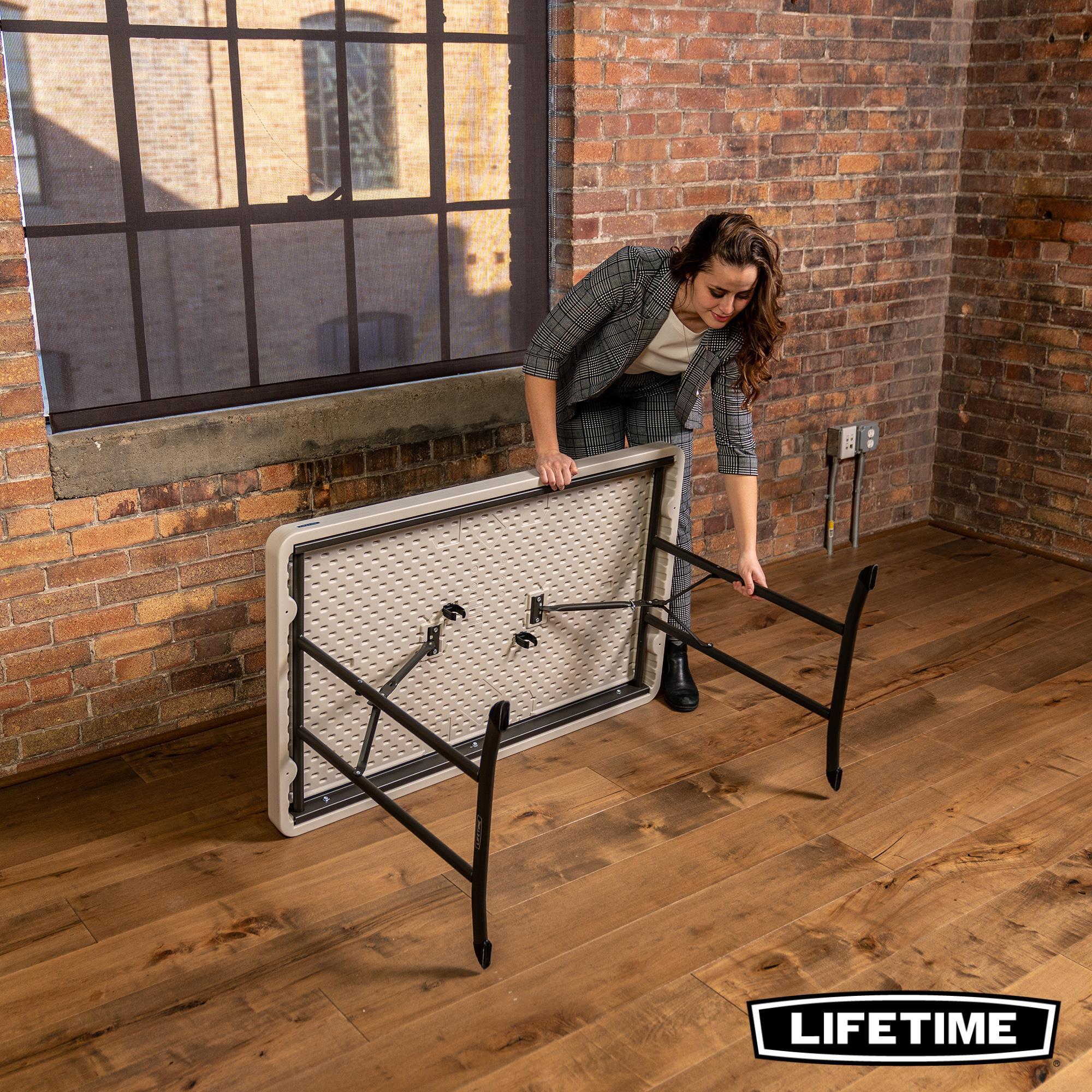Table Pliante (122cm) Resistance usage intensif LIFETIME #80568 3/7