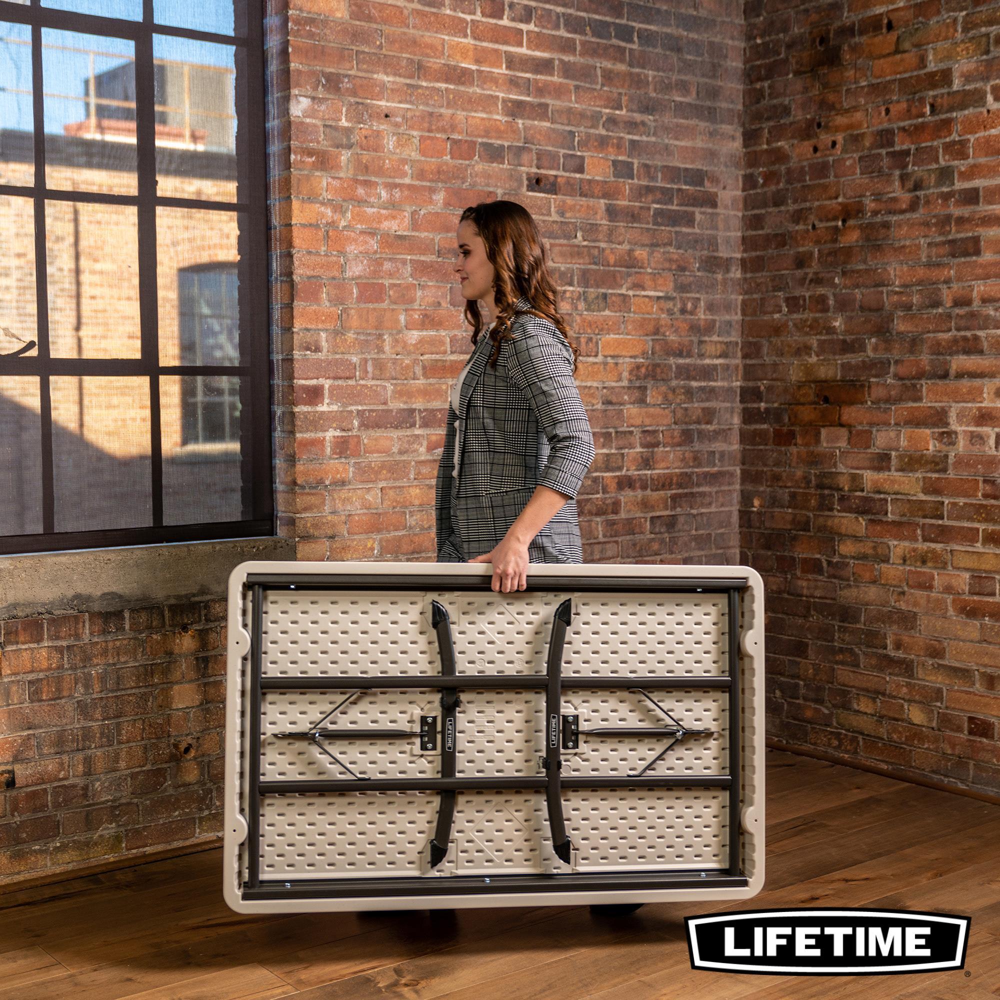 Table Pliante (122cm) Resistance usage intensif LIFETIME #80568 2/7