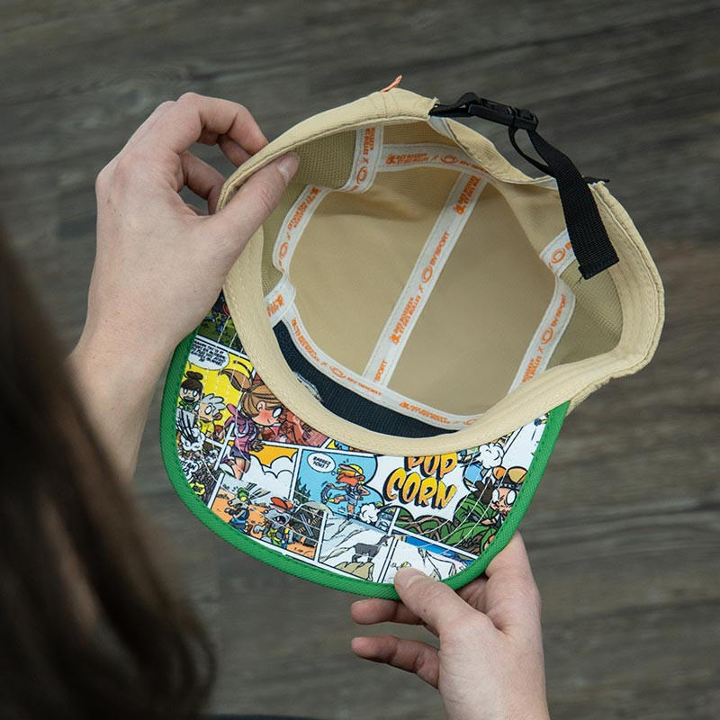 Casquette 5 panel DBDB Vert/Bleu 2/2