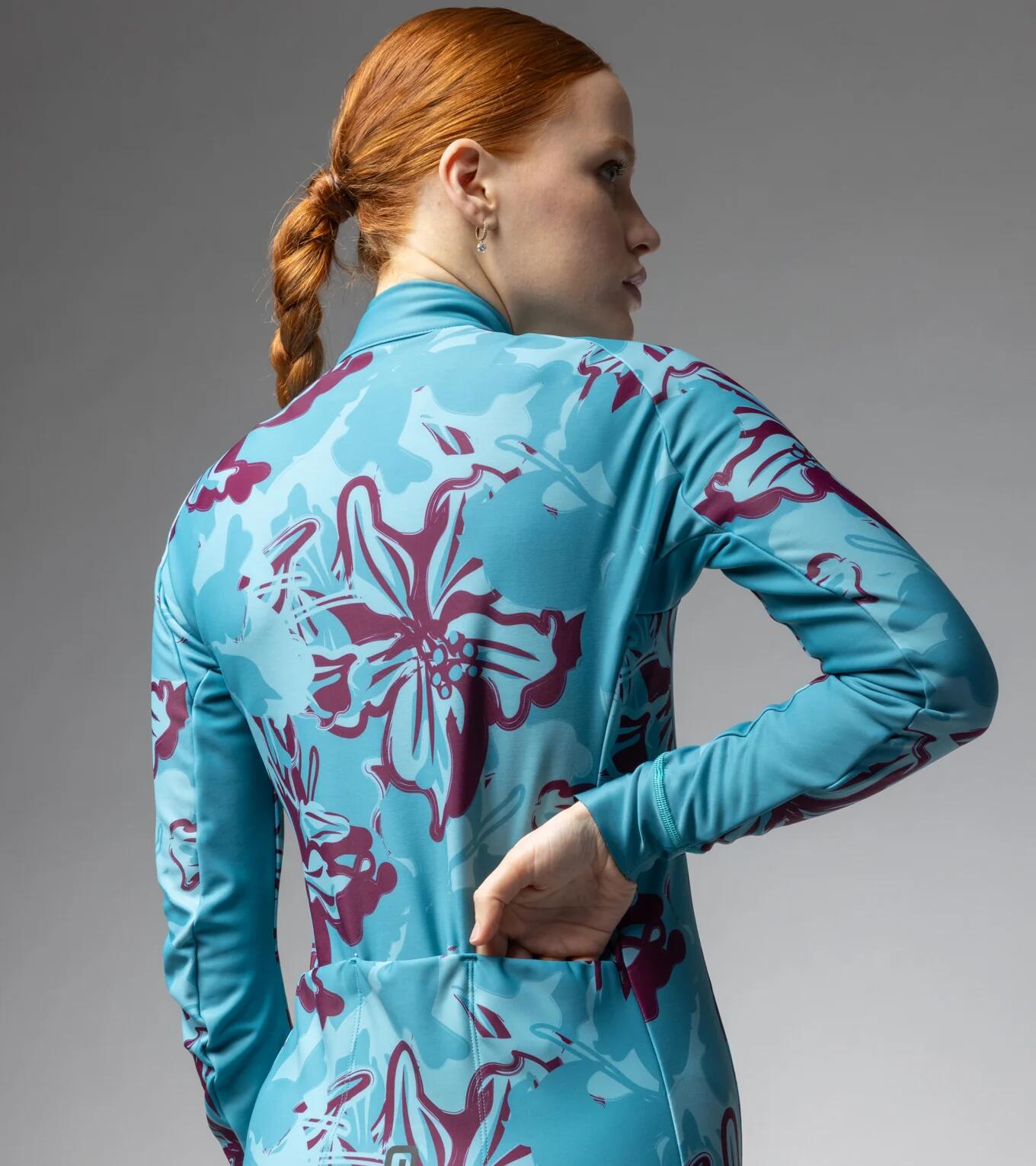 Maillot d'hiver ? manches longues - PR-E FLOWER 6/7