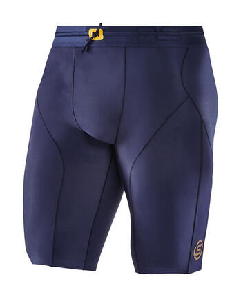 Collant court pour homme SKINS Series-5 - Bleu marine - Taille XL