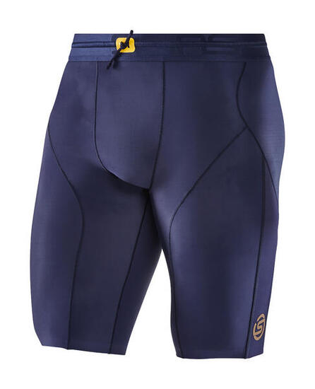 Collant court pour homme SKINS Series-5 - Bleu marine - Taille XL