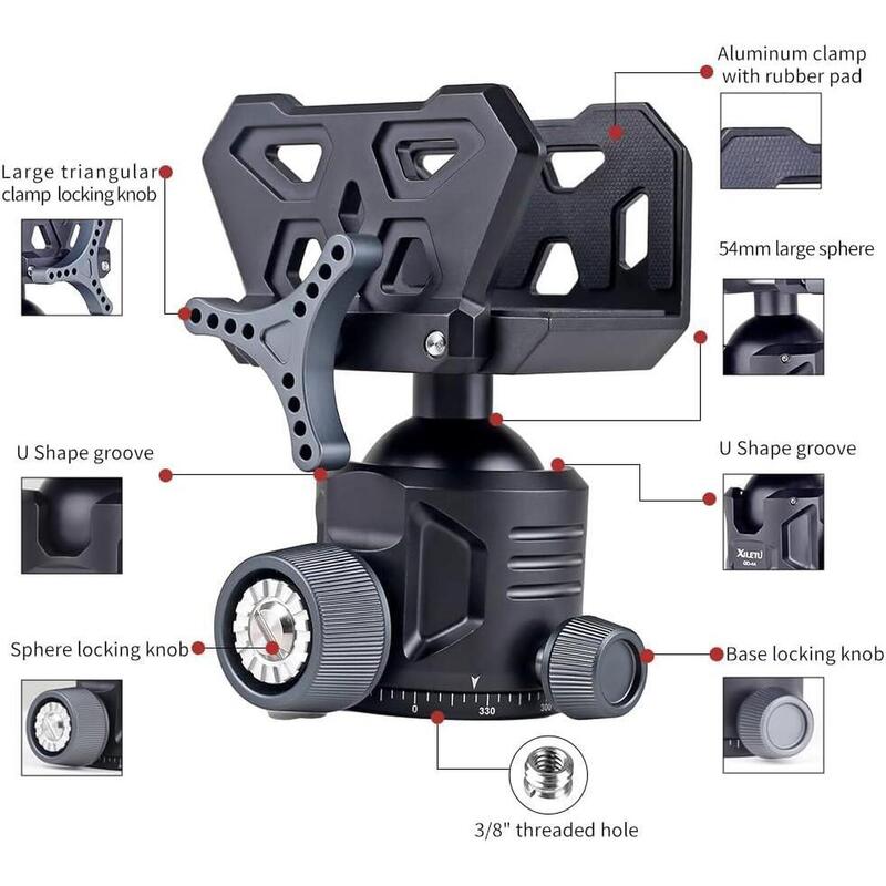 Suport profesional pentru arma cu cap sferic XILETU Q54, pentru vanatoare