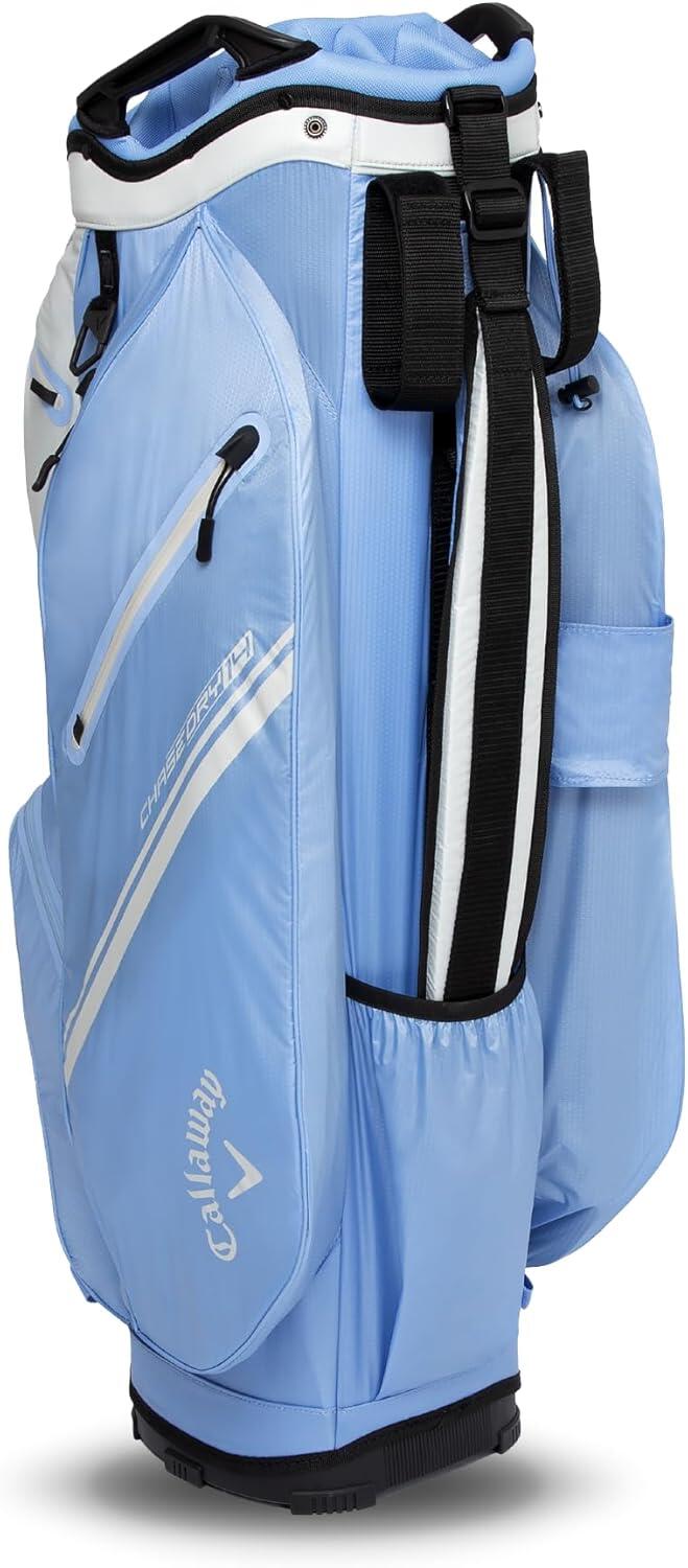 Callaway Chase 14 Dry Cart 25, Bolsa de Golf para Carrito, Azul Claro/Plateado 5/6
