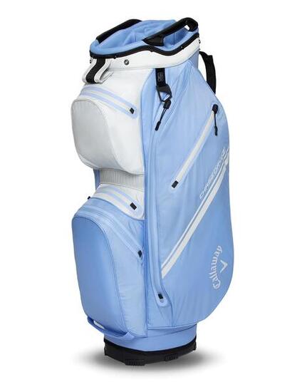 Callaway Chase 14 Dry Cart 25, Sac pour chariot de golf, Light Blue/Silver