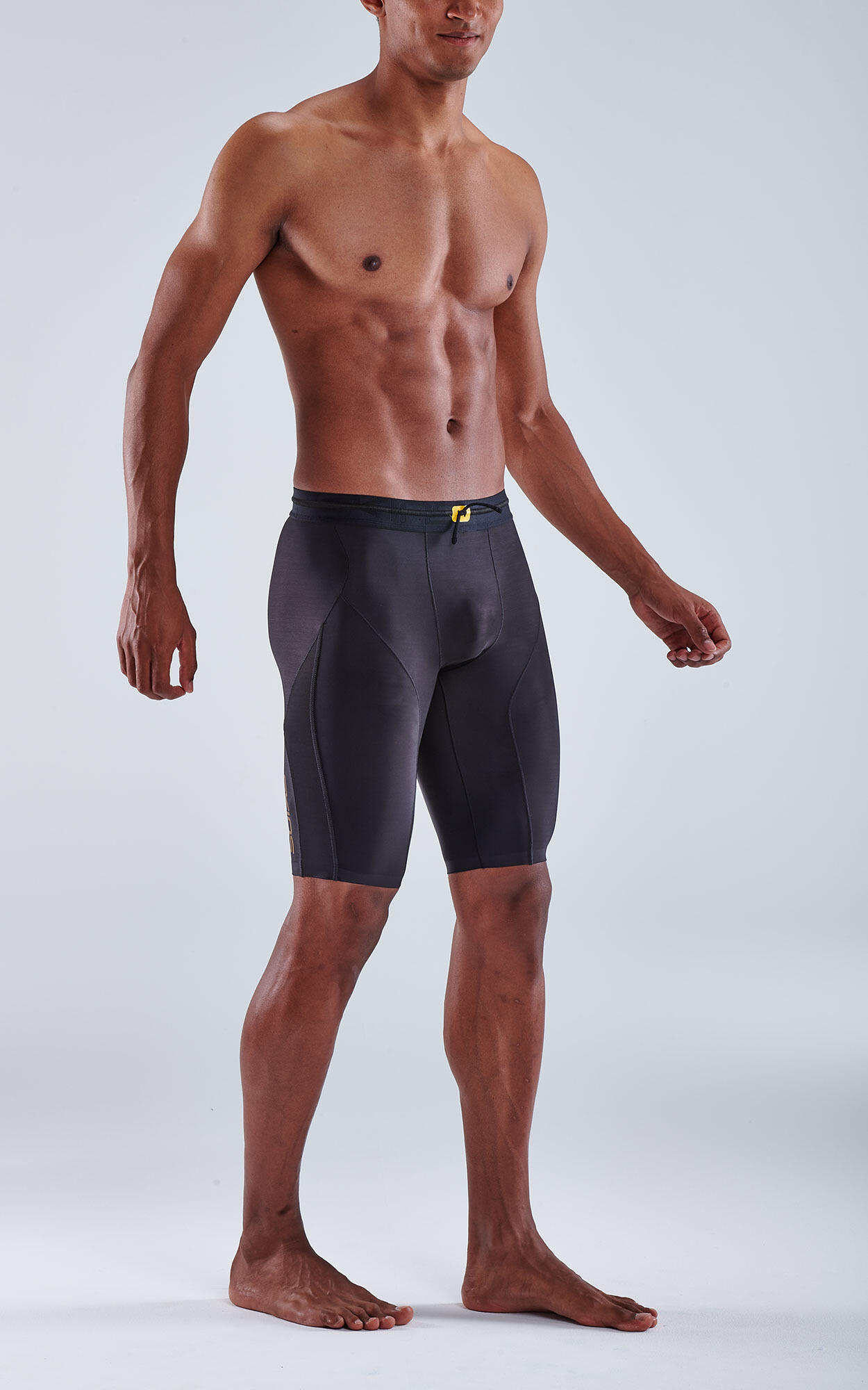 Meia-calça masculina SKINS Series-5 - Preta - Tamanho XL 5/5