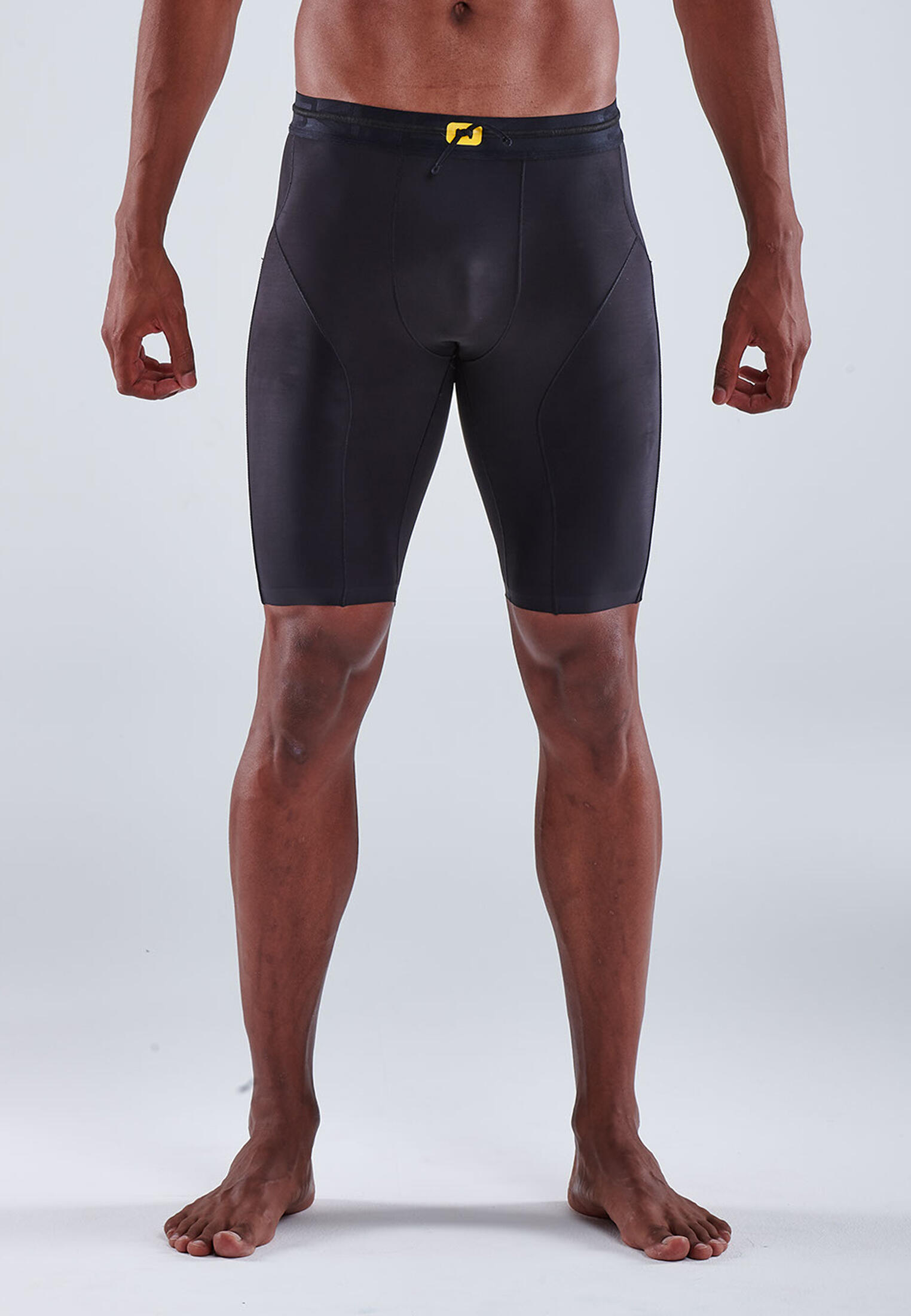Meia-calça masculina SKINS Series-5 - Preta - Tamanho XL 2/5