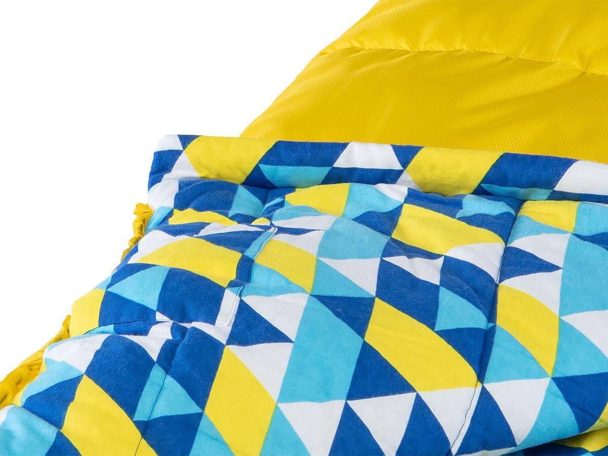 Slaapzak Dundee - kampeerslaapzak - 220x80 cm - katoen flanel - Rits links 3/7