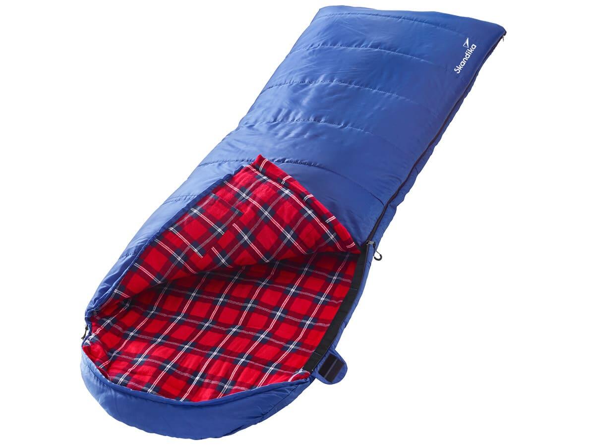 Sac de couchage Dundee - 220x80cm - camping - 3 saisons - jumelable - zip gauche 3/8