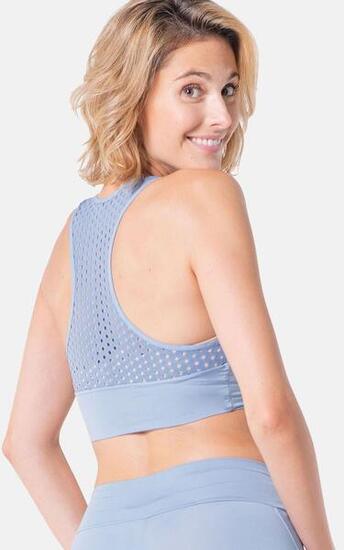 Brassière Fitness Maintien élevé Bleu Sky