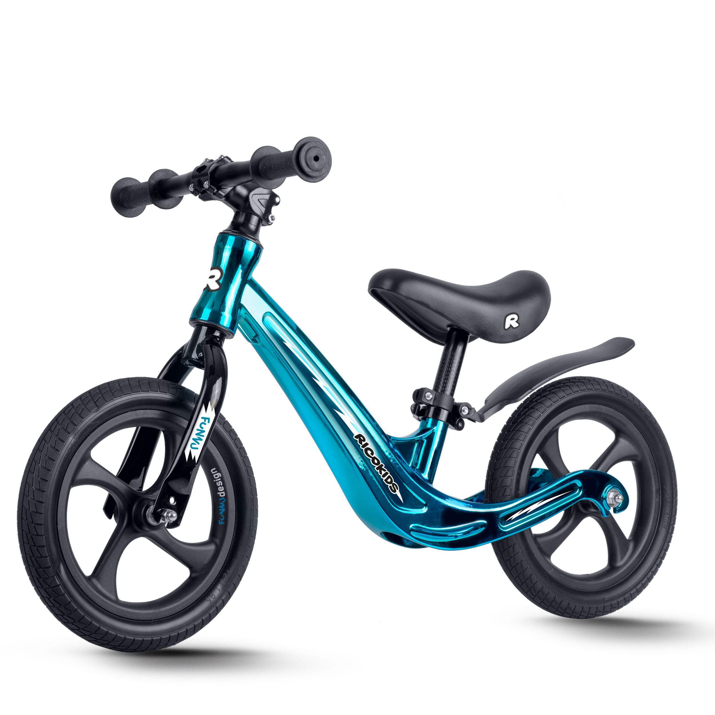 Rowerek biegowy dla dzieci magnesium Ricokids Funnu 760506