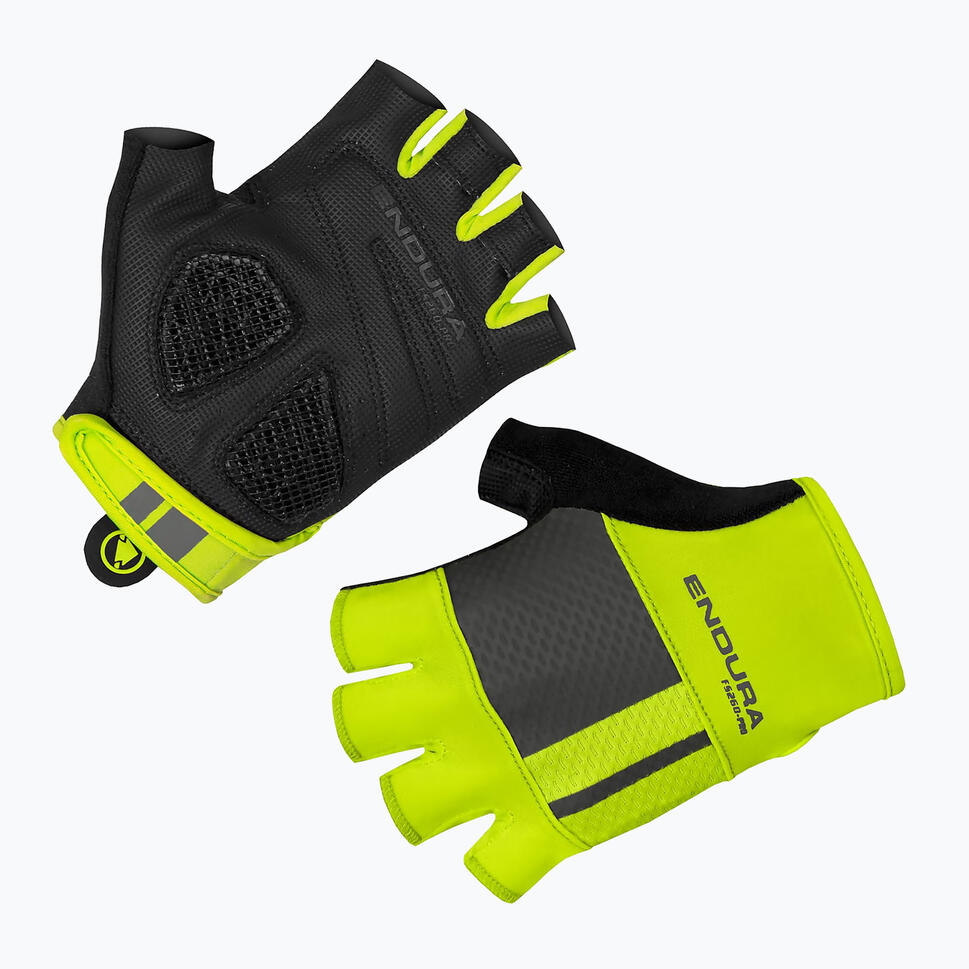Rękawiczki rowerowe męskie Endura FS260-Pro Aerogel hi-viz