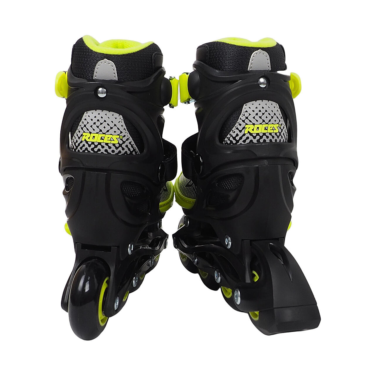 Patins - Jokey X - Ajustável eninos - Preto - Verde 6/7