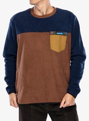 Heren fleece trui kavu crew who