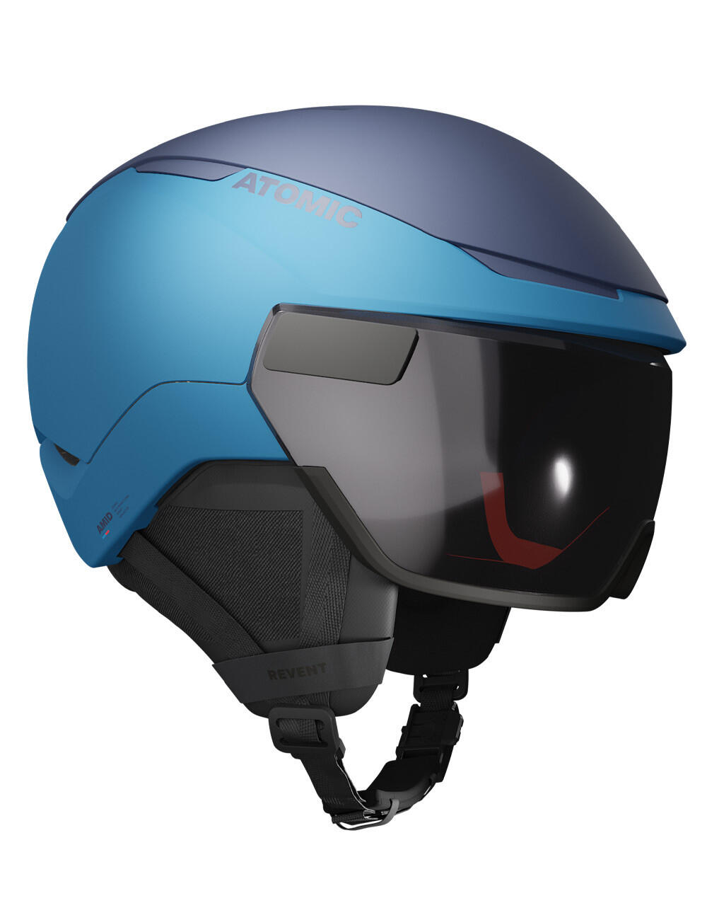 Kask narciarski z wbudowaną szybą ATOMIC REVENT GT AMID VISOR HD blue 2/3