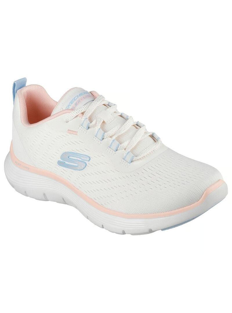 Chaussures pour femme Skechers Flex appeal 5.0 Beige 3/6