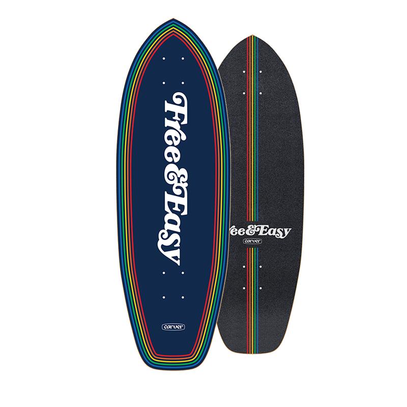 Carver - Carver Deck Free & Easy Prism - Planche De Skate - Multicolore - No Size - Decathlon