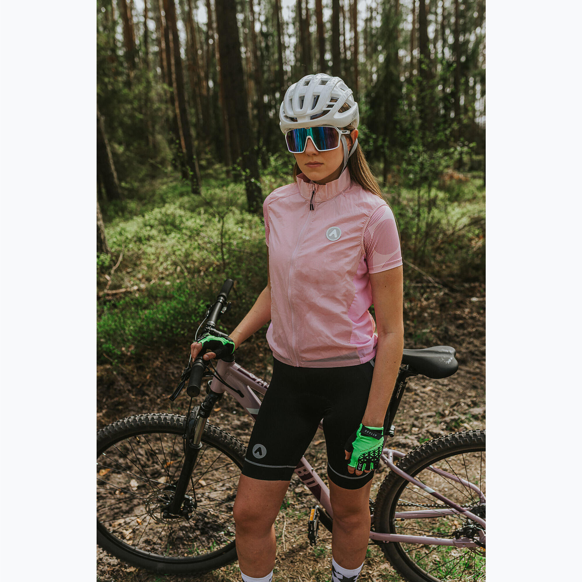 Kamizelka rowerowa damska ATTABO Cahayo Vest Windproof