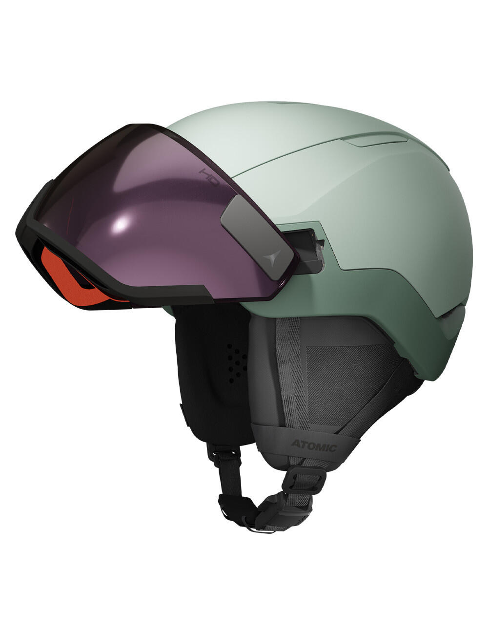 Kask narciarski z wbudowaną szybą ATOMIC REVENT GT AMID VISOR HD pistachio 3/3