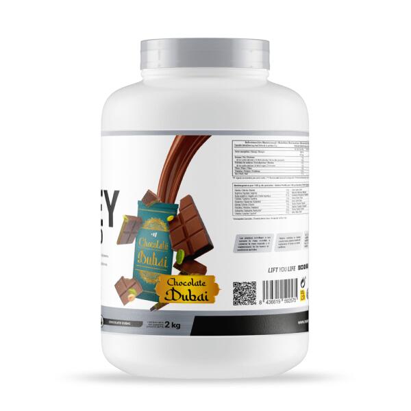 Whey Protein80 - 2 Kg Chocolat de Dubai de MASmusculo 3/5