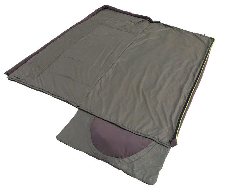 Outwell Contour sacco a pelo reversibile, Dark Purple, 220 cm 4/7