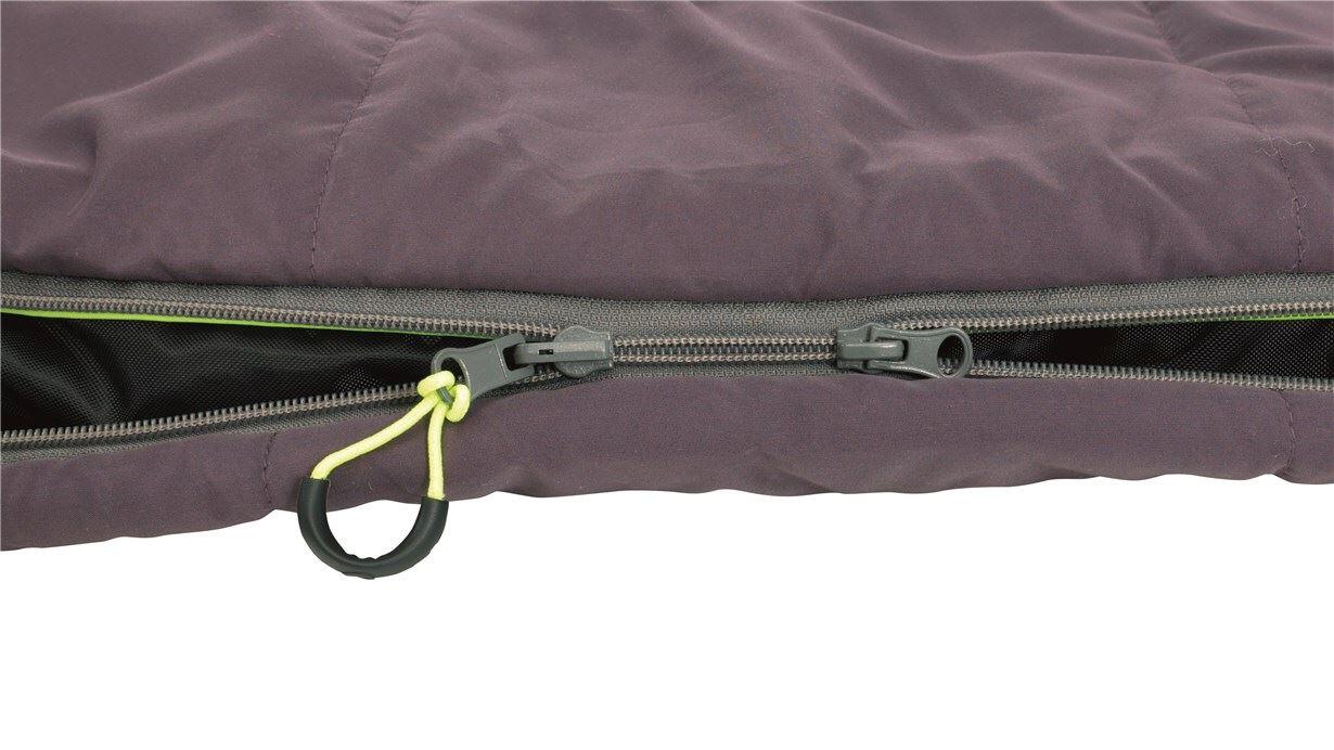 Outwell Contour sacco a pelo reversibile, Dark Purple, 220 cm 7/7