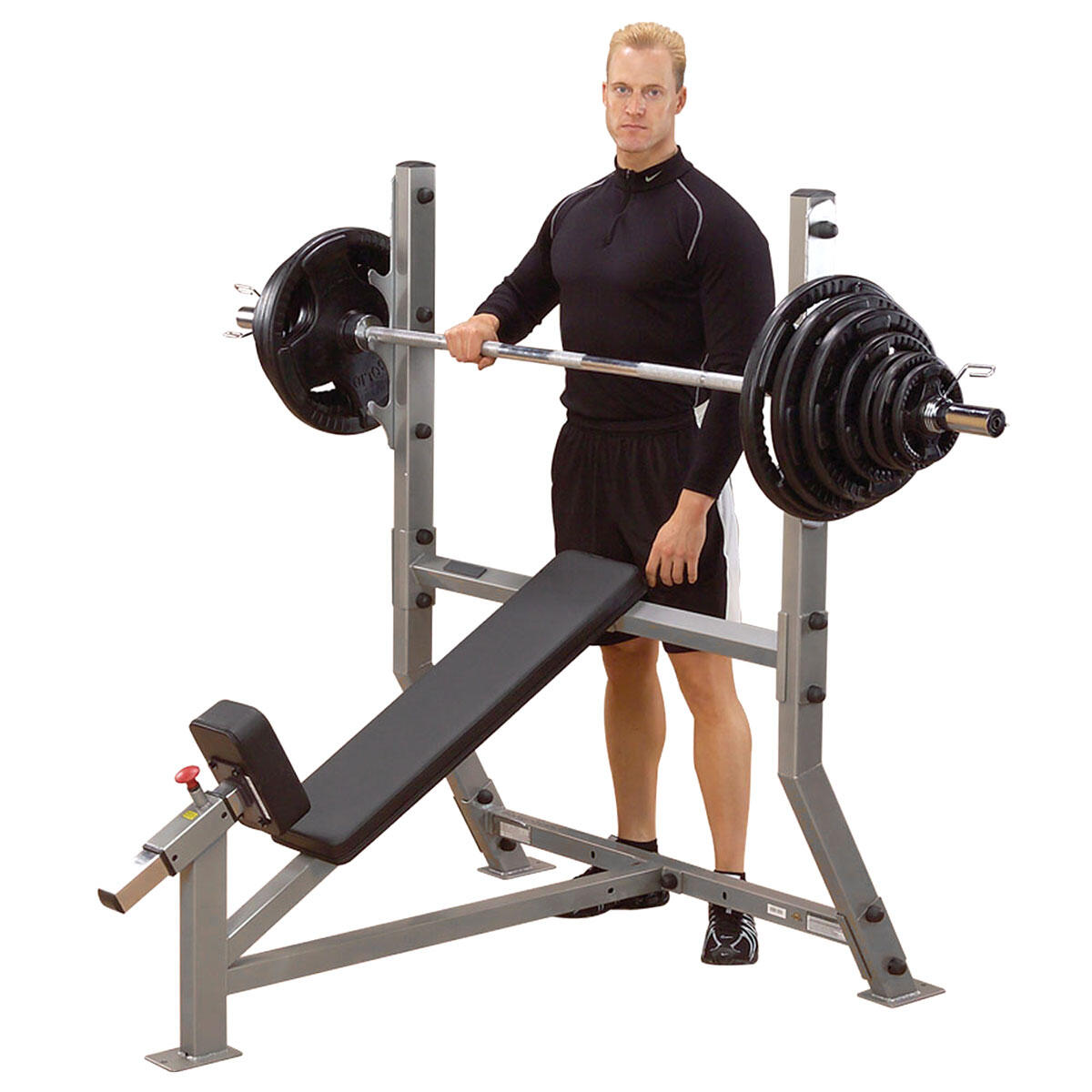 Incline Bench Press (Olympic) - Pro Clubline SIB359G 2/5