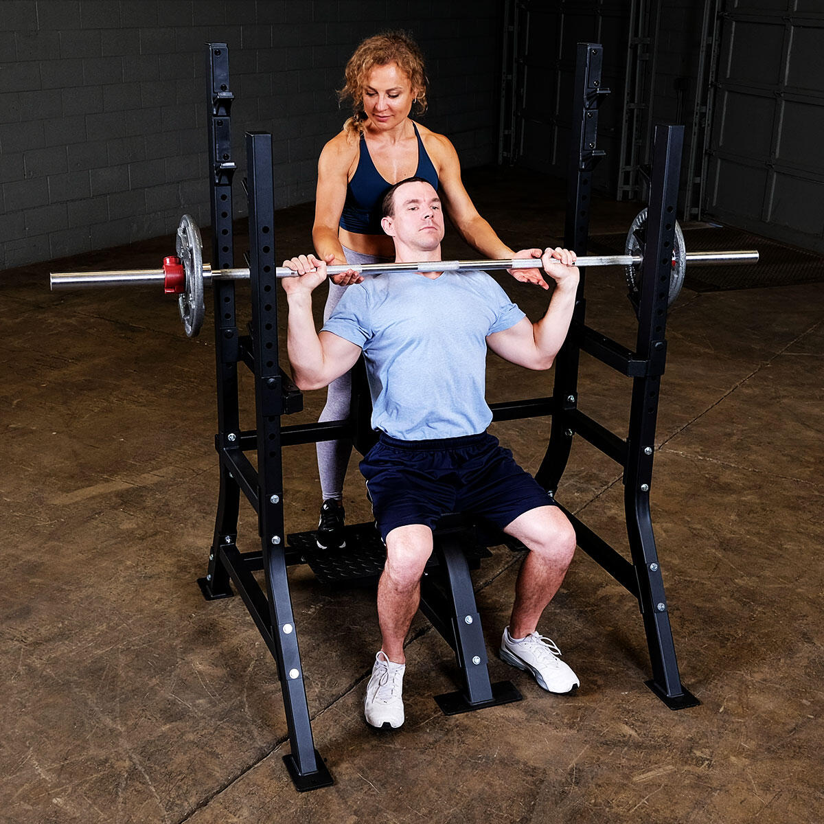 Pro Clubline Banc Olympique Shoulder Press SOSB250 5/6