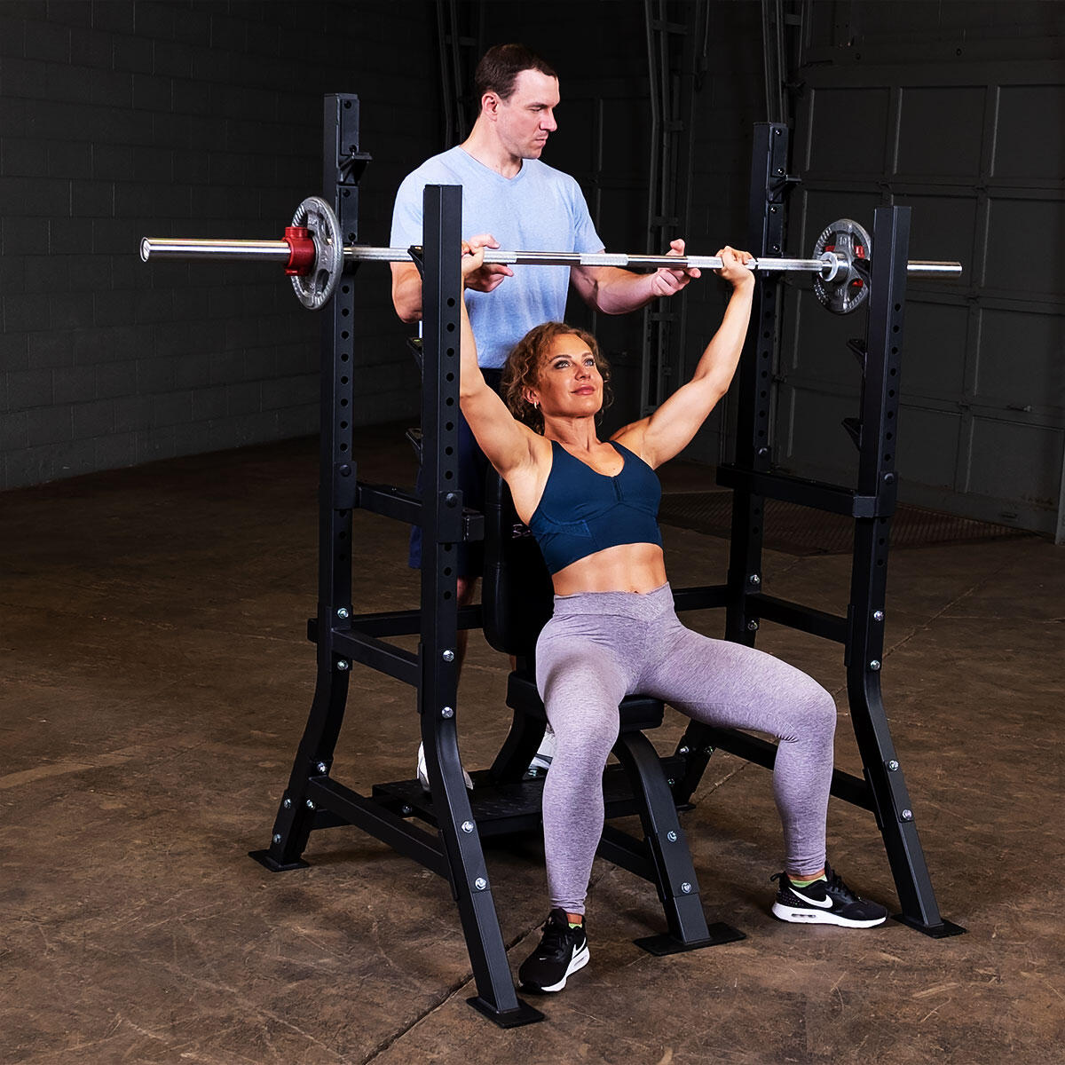 Pro Clubline Banc Olympique Shoulder Press SOSB250 4/6
